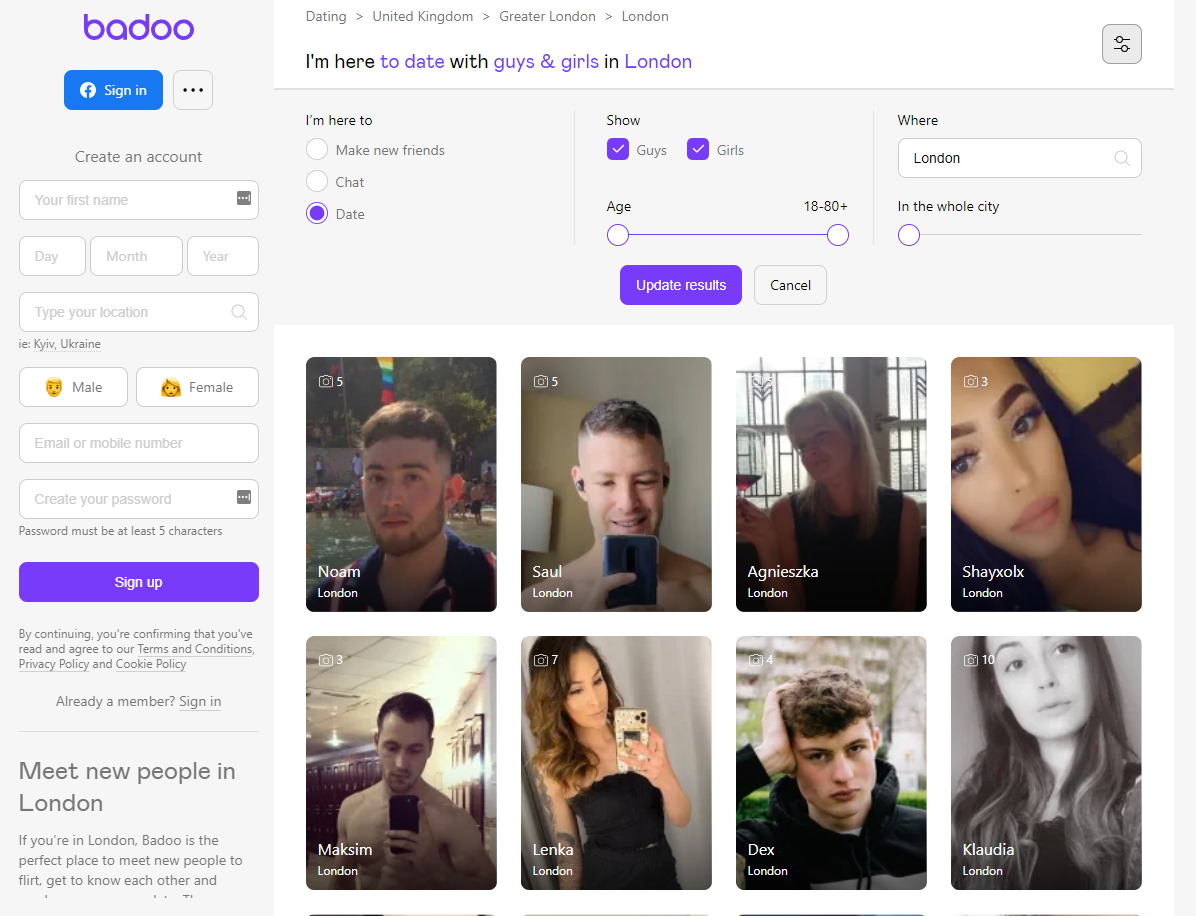 Badoo Review [2022] Of The Dating App & Site, Users Reviews